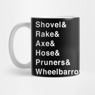 Gardening Tools Mug